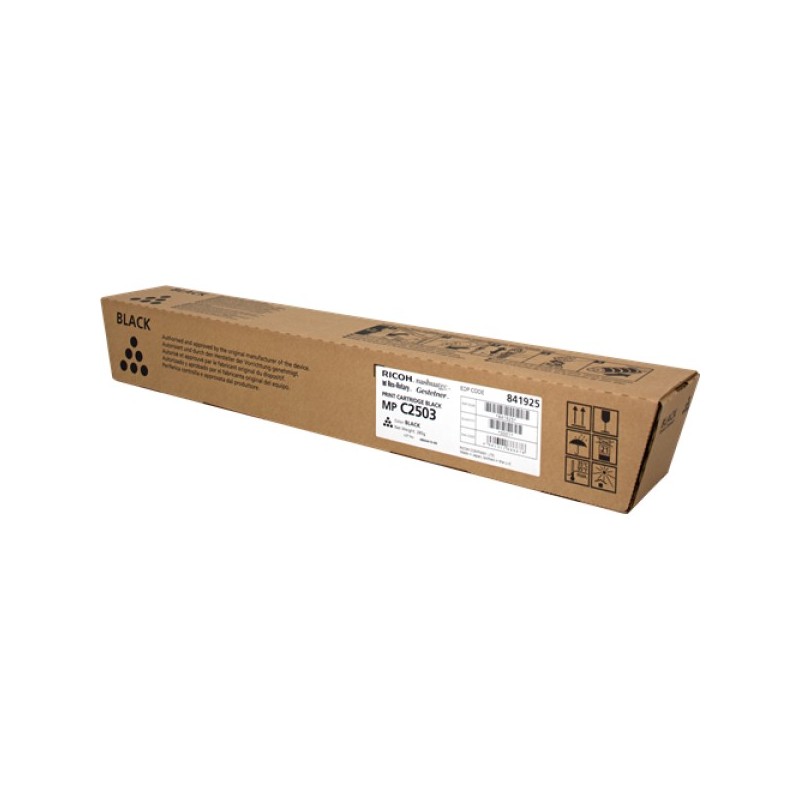 ORIGINAL Ricoh toner nero 841925 MP C2503bk ~15000 Seiten