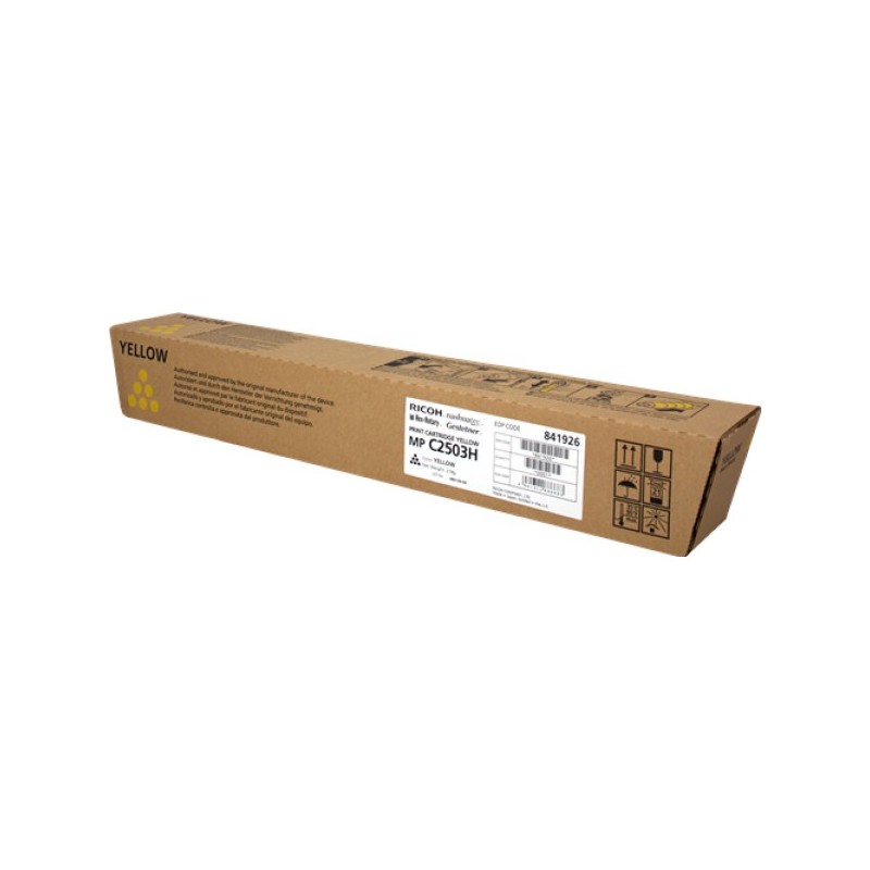 ORIGINAL Ricoh toner giallo 841926 MP C2503hy ~9500 Seiten alta capacità