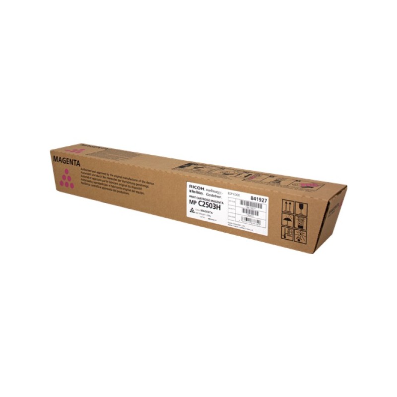 ORIGINAL Ricoh toner magenta 841927 MP C2503hm ~9500 Seiten alta capacità