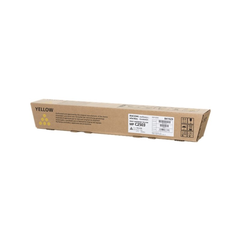 ORIGINAL Ricoh toner giallo 841929 MP C2503y ~5500 Seiten