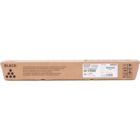 ORIGINAL Ricoh toner nero 842020 MP C5502 ~31000 Seiten
