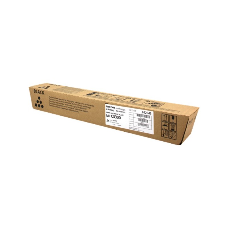 ORIGINAL Ricoh toner nero 842043 MP C3300BK ~20000 Seiten