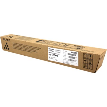 ORIGINAL Ricoh toner nero 842043 MP C3300BK ~20000 Seiten