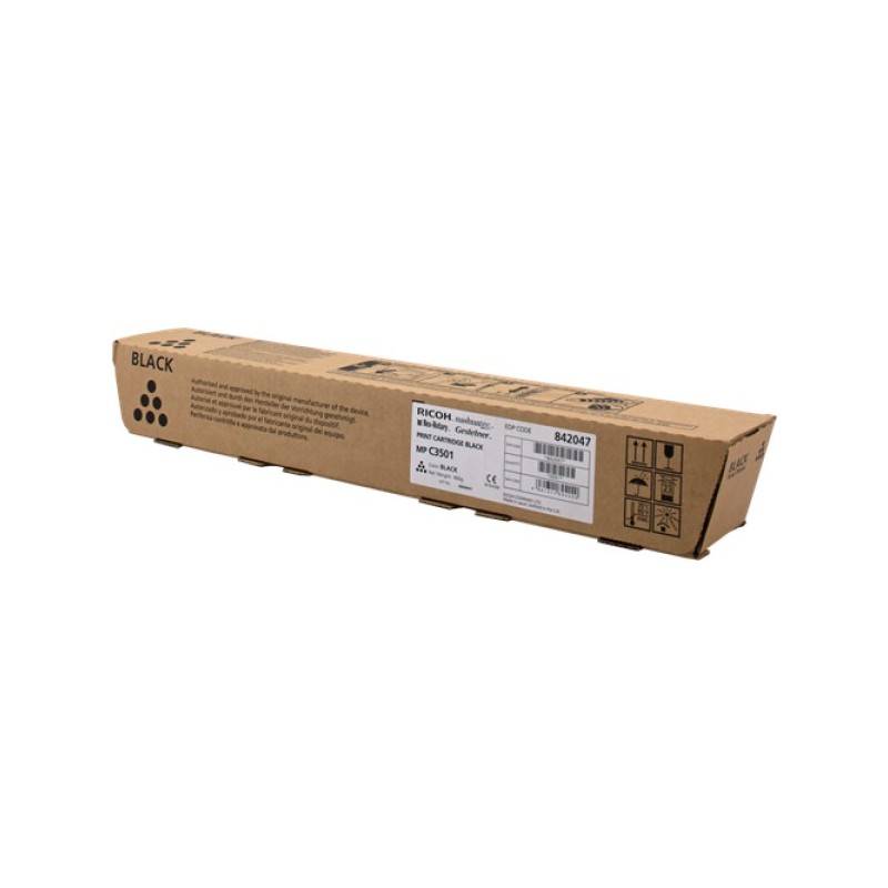 ORIGINAL Ricoh toner nero 842047 MP C3501BK ~22500 Seiten MPC 3501bk