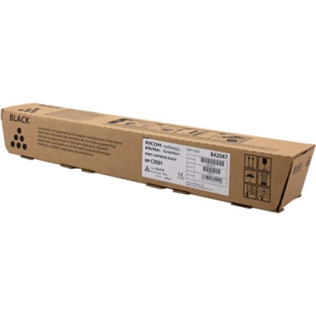 ORIGINAL Ricoh toner nero 842047 MP C3501BK ~22500 Seiten MPC 3501bk
