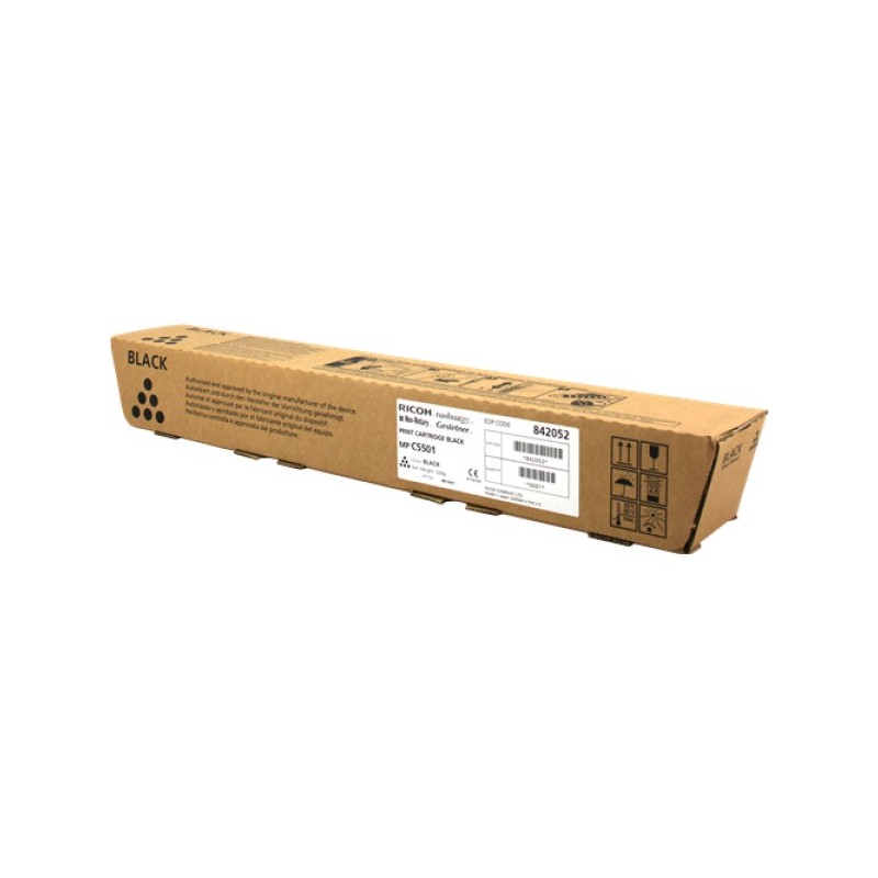 ORIGINAL Ricoh toner nero 842052 MP C5501BK ~25500 Seiten