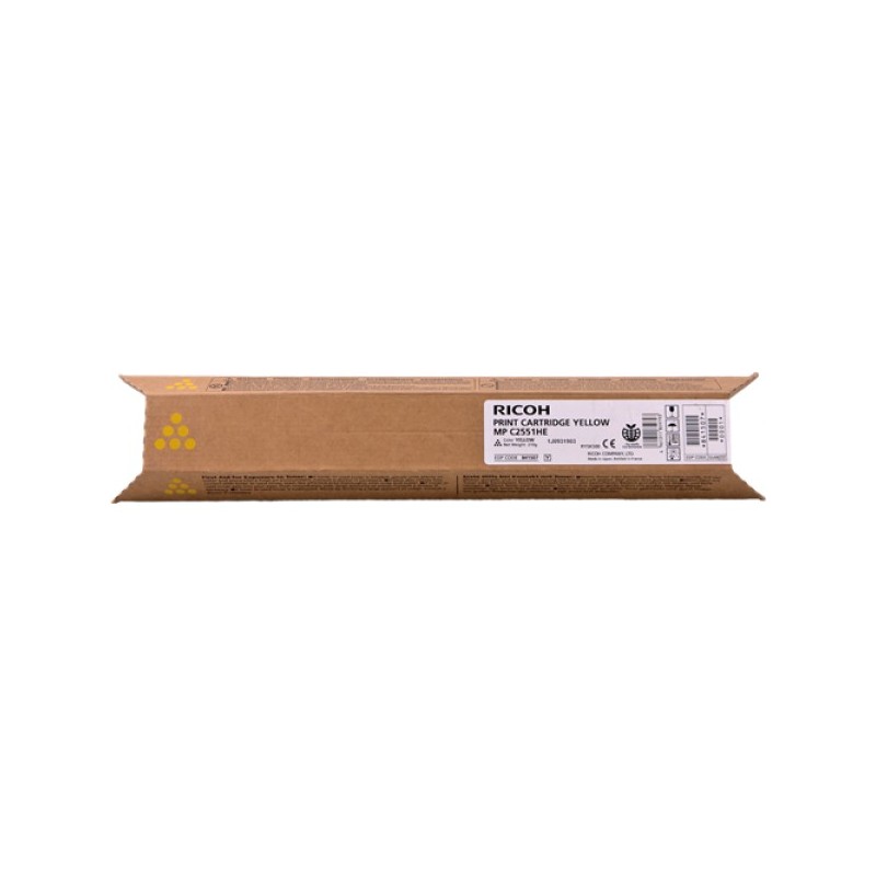 ORIGINAL Ricoh toner giallo 842062 MP C2551HEY ~9500 Seiten