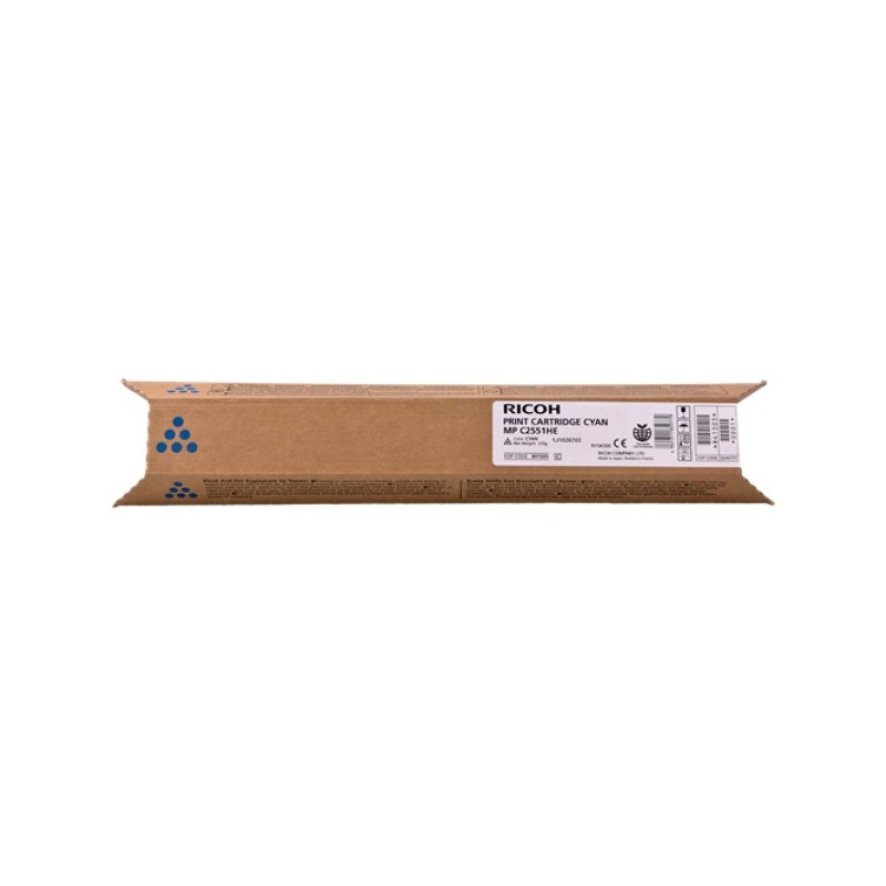 ORIGINAL Ricoh toner ciano 842064 MP C2551HEC ~9500 Seiten