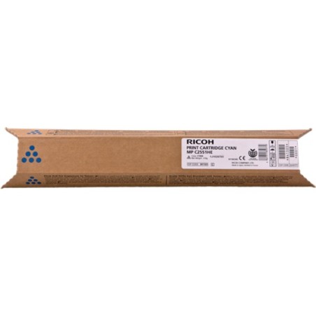 ORIGINAL Ricoh toner ciano 842064 MP C2551HEC ~9500 Seiten