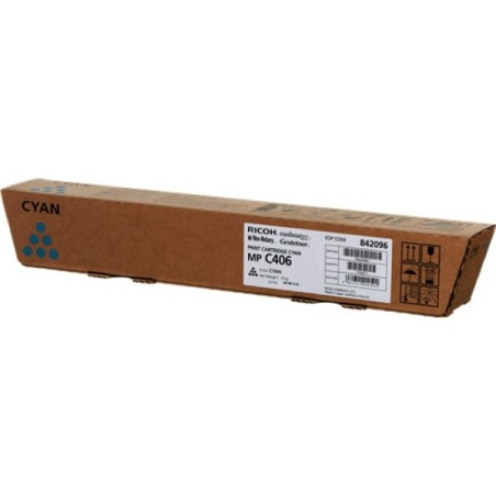 ORIGINAL Ricoh toner ciano 842096 MP C306C ~6000 Seiten