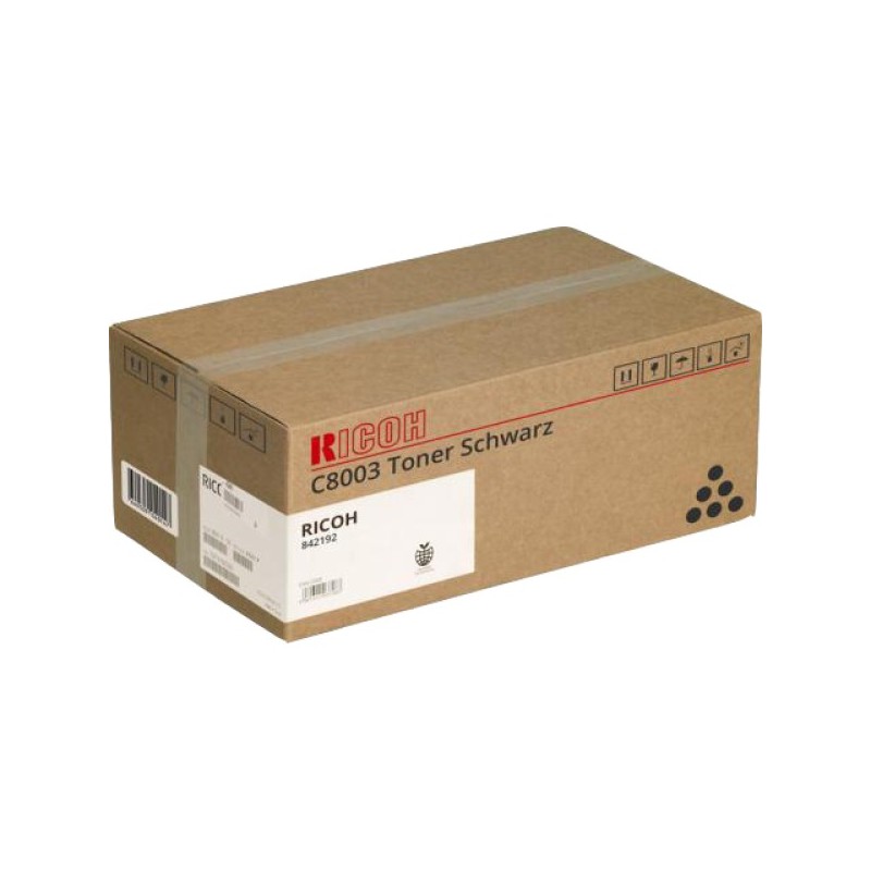 ORIGINAL Ricoh toner nero 842192 C8003BK ~47000 Seiten