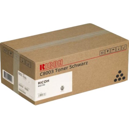 ORIGINAL Ricoh toner nero 842192 C8003BK ~47000 Seiten