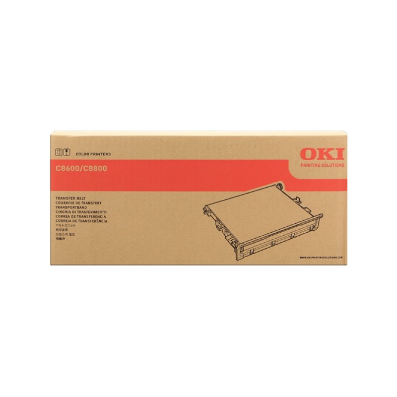 ORIGINAL OKI unità di trasferimento 43449705 C8600/8800 ~80000 Seiten cinghia di trasferimento