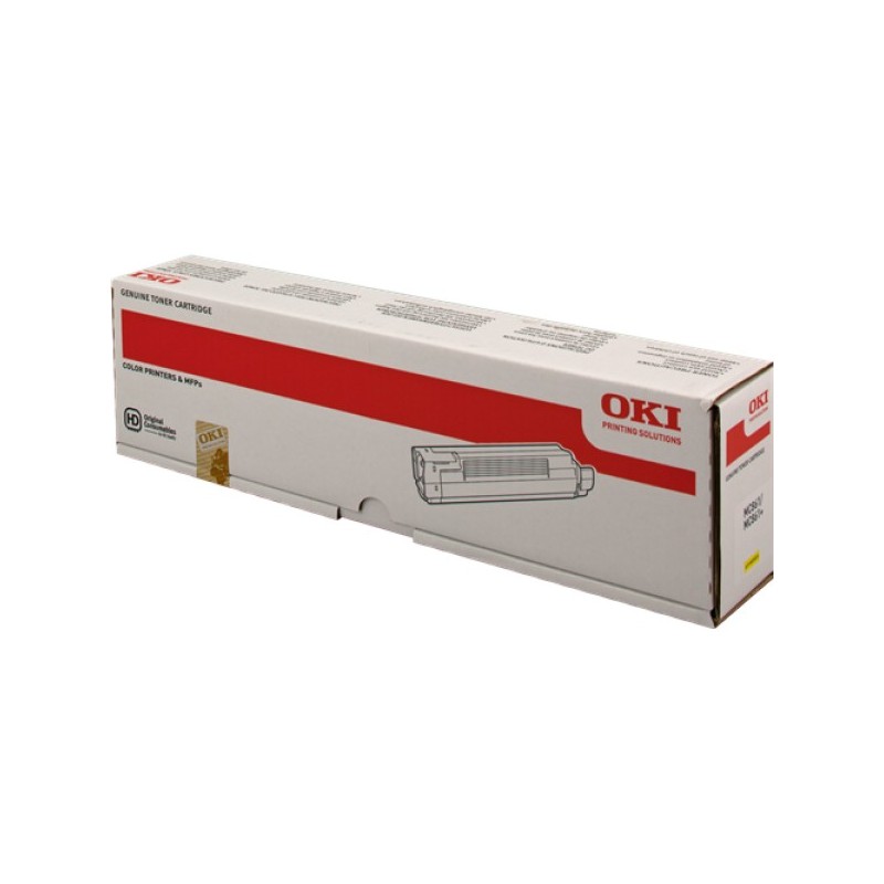 ORIGINAL OKI toner giallo 44059253 MC861 ~10000 Seiten