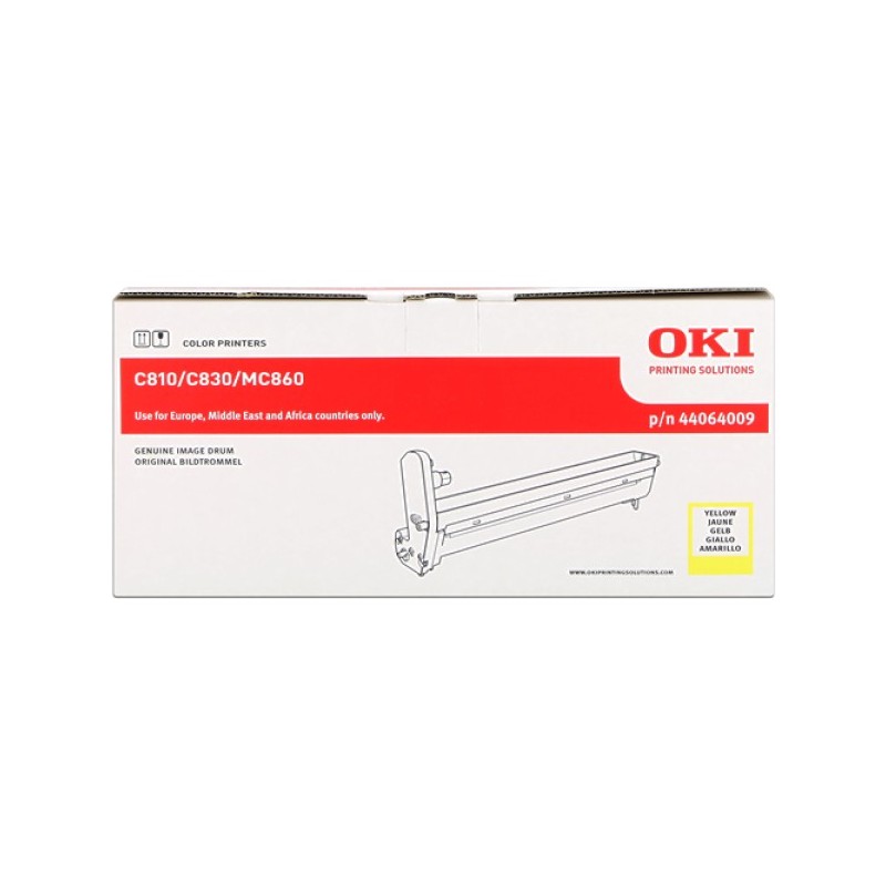 ORIGINAL OKI Tamburo giallo 44064009 C810/830 ~20000 Seiten