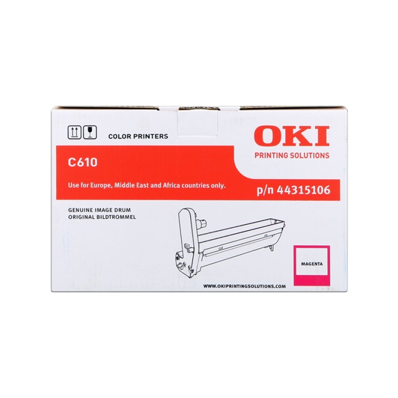 ORIGINAL OKI Tamburo magenta 44315106 C610 ~20000 Seiten