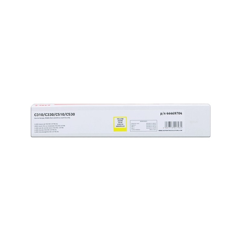 ORIGINAL OKI toner giallo 44469704 C310/330/510/530 ~2000 Seiten