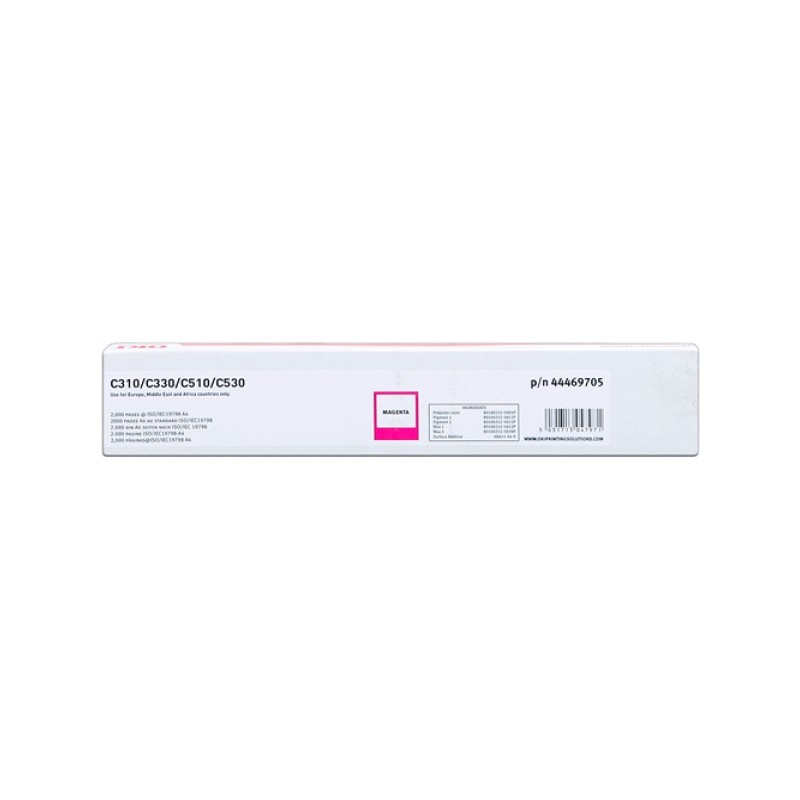 ORIGINAL OKI toner magenta 44469705 C310/330/510/530 ~2000 Seiten