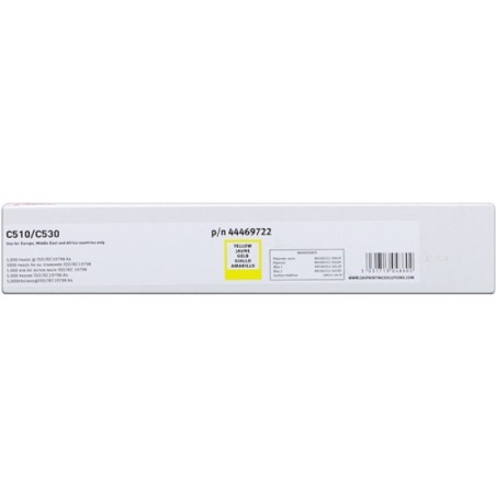 ORIGINAL OKI toner giallo 44469722 C510/530 ~5000 Seiten