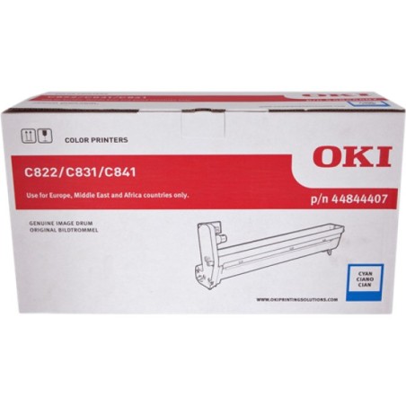 ORIGINAL OKI Tamburo ciano 44844407 C822/831/841 ~30000 Seiten