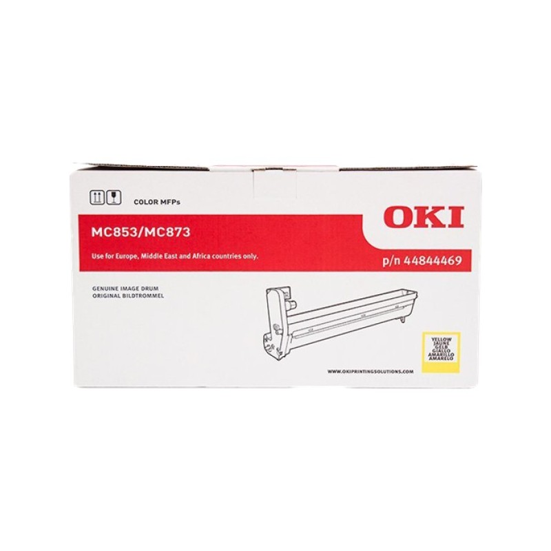 ORIGINAL OKI Tamburo giallo 44844469 MC853/873 ~30000 Seiten