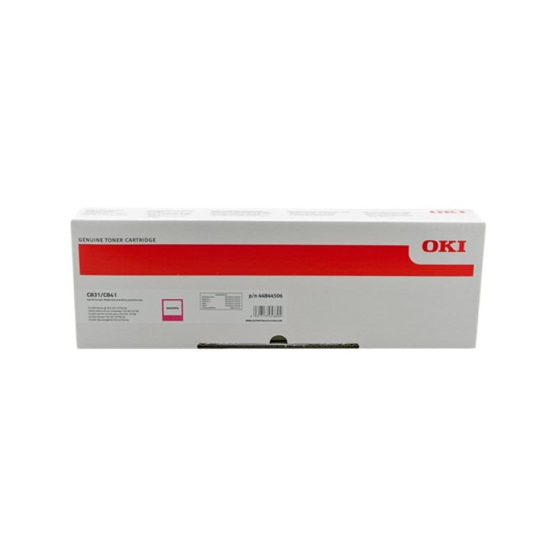 ORIGINAL OKI toner magenta 44844506 C831/841 ~10000 Seiten