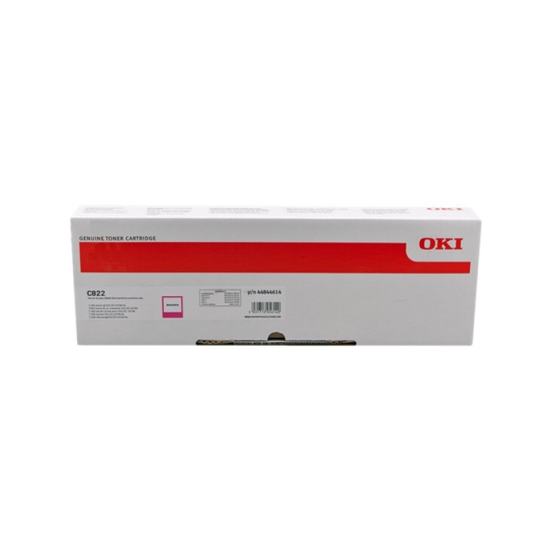 ORIGINAL OKI toner magenta 44844614 C822 ~7300 Seiten