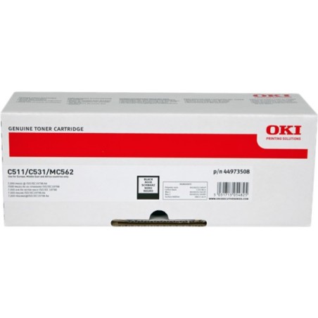 ORIGINAL OKI toner nero 44973508 C511/531/562 ~7000 Seiten
