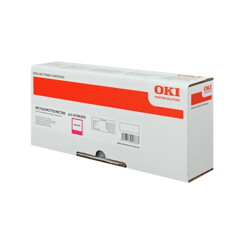 ORIGINAL OKI toner magenta 45396302 MC760 ~6000 Seiten