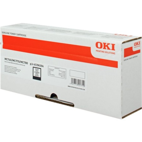ORIGINAL OKI toner nero 45396304 MC760 ~8000 Seiten