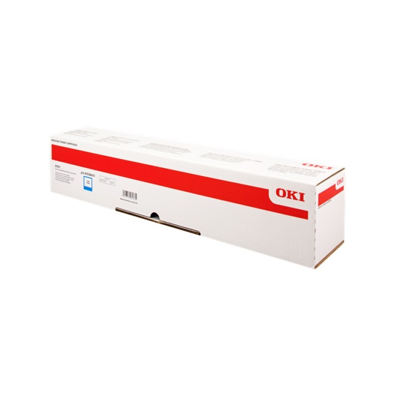 ORIGINAL OKI toner ciano 45536415 C911/931 ~24000 Seiten