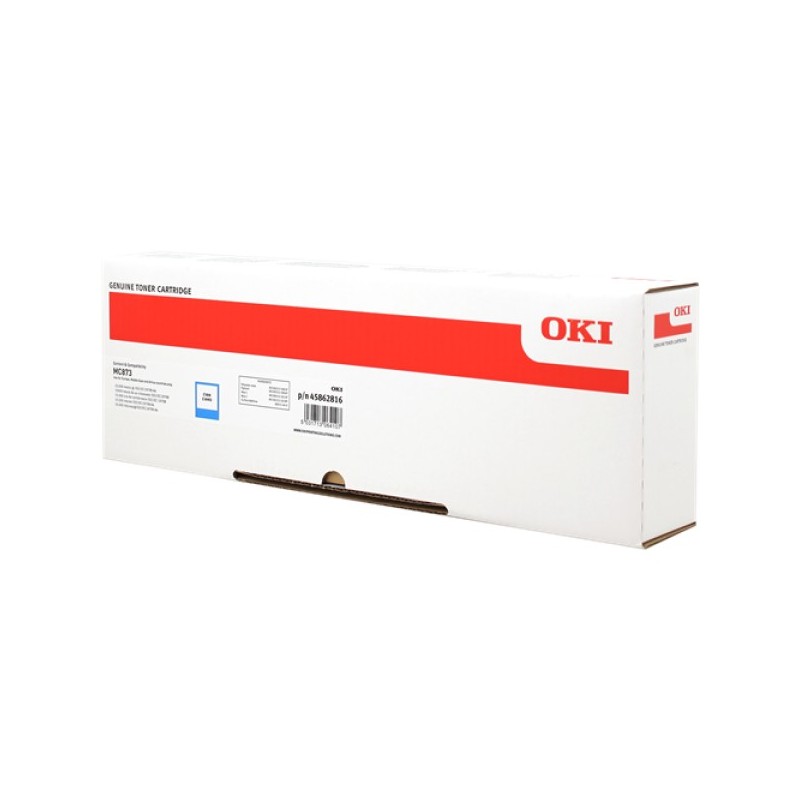 ORIGINAL OKI toner ciano 45862816 MC873 ~10000 Seiten