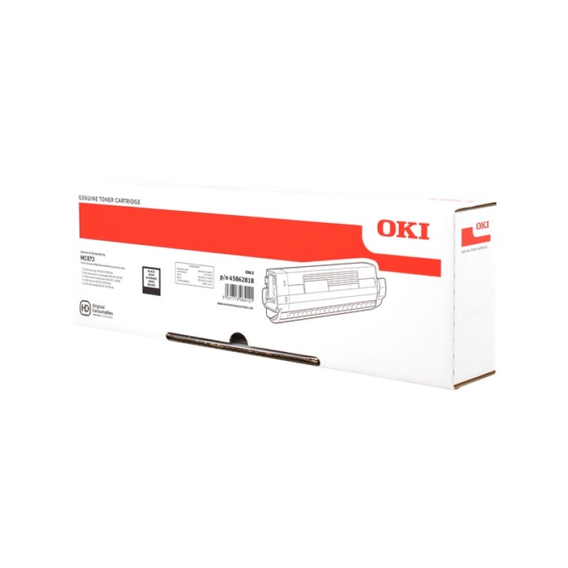 ORIGINAL OKI toner nero 45862818 MC873 ~15000 Seiten