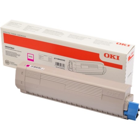 ORIGINAL OKI toner magenta 46443102 C833/C843 ~10000 Seiten