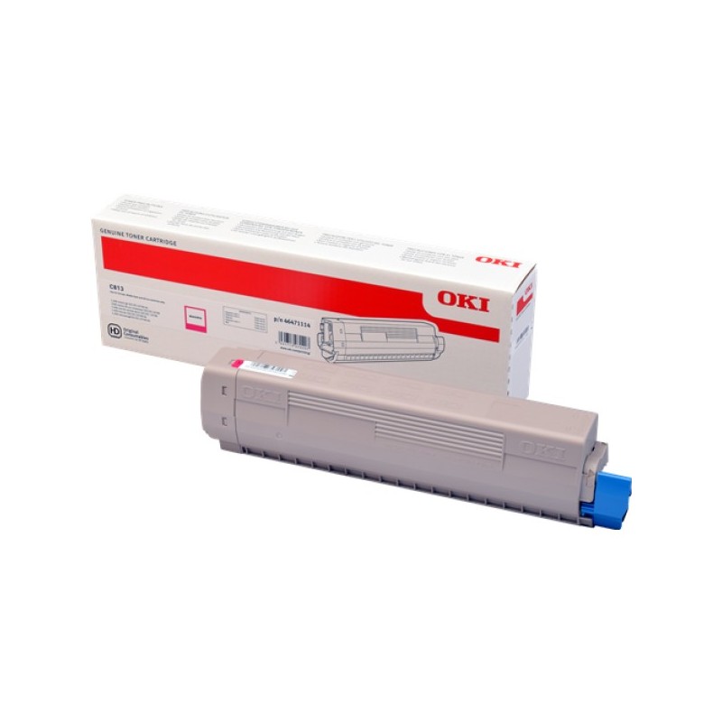 ORIGINAL OKI toner magenta 46471114 C813 ~5000 Seiten