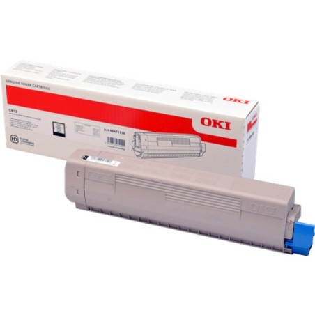 ORIGINAL OKI toner nero 46471116 C813 ~5000 Seiten