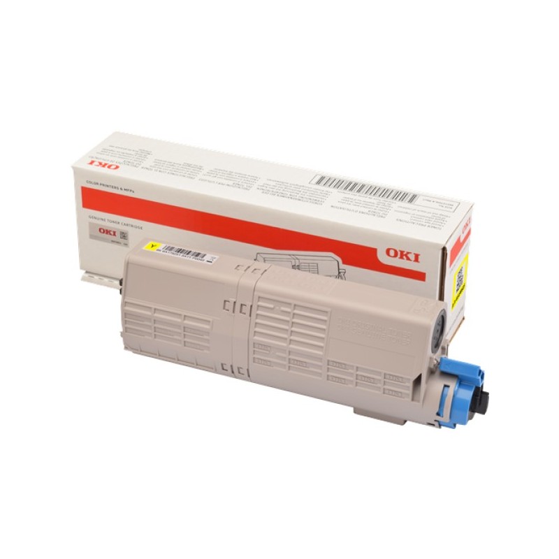 ORIGINAL OKI toner giallo 46490605 C532 ~6000 Seiten