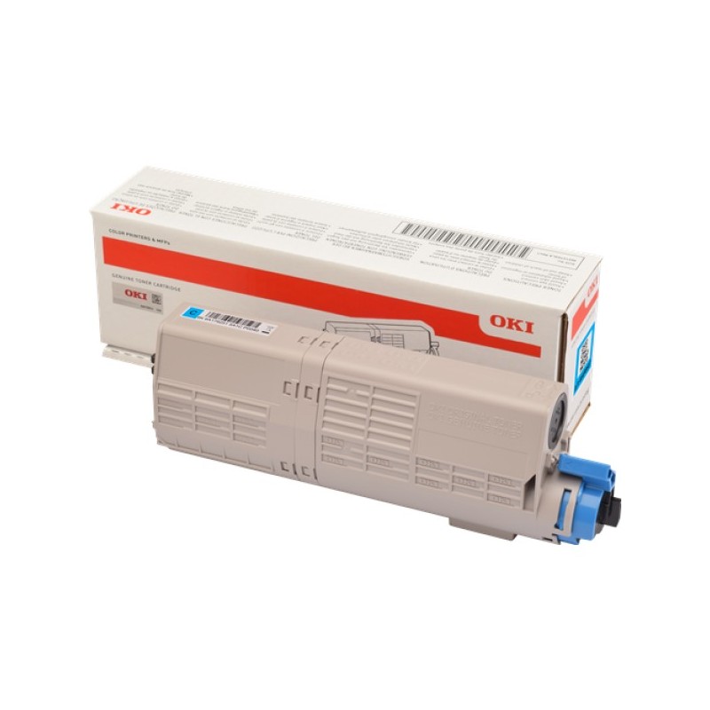 ORIGINAL OKI toner ciano 46490607 C532 ~6000 Seiten