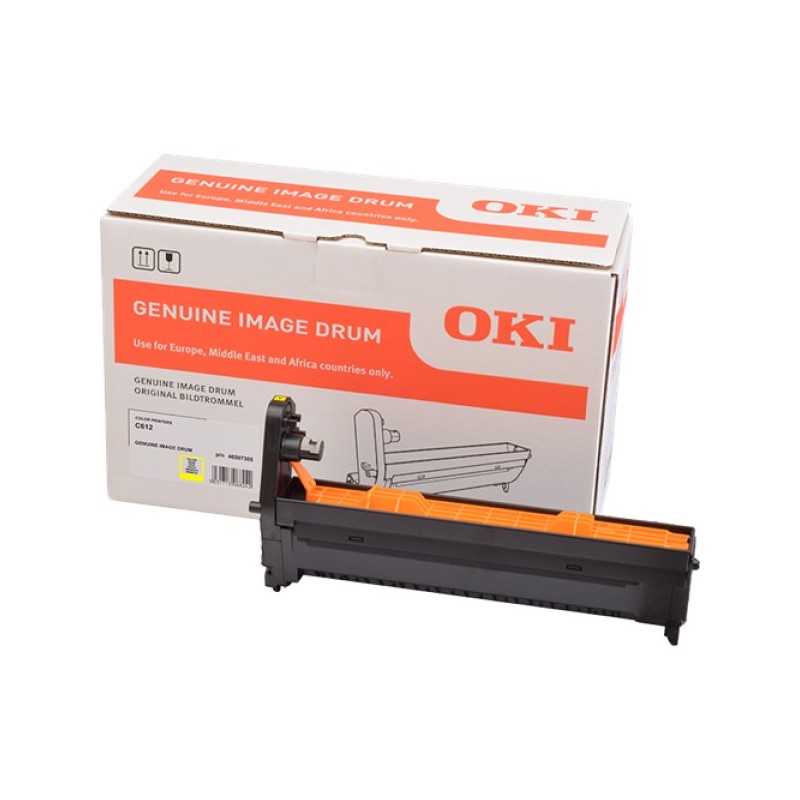 ORIGINAL OKI Tamburo giallo 46507305 C612 ~30000 Seiten