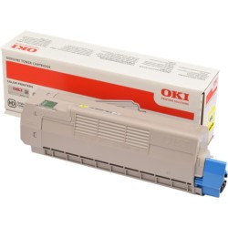 ORIGINAL OKI toner giallo 46507505 C612 ~6000 Seiten