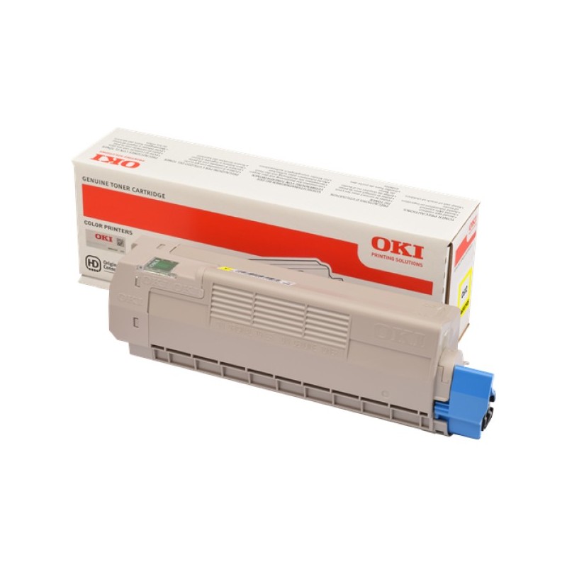 ORIGINAL OKI toner giallo 46507505 C612 ~6000 Seiten