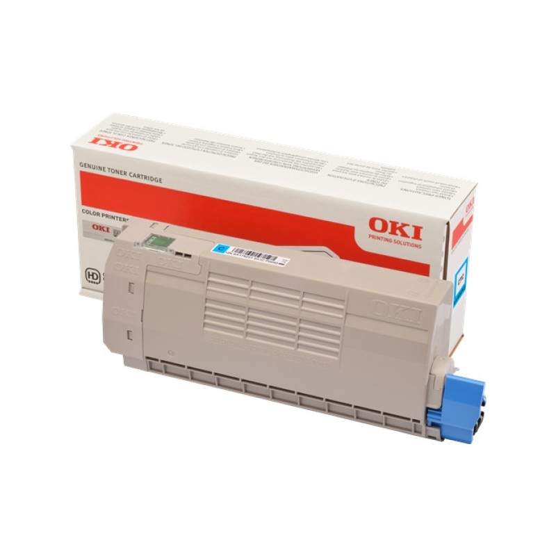 ORIGINAL OKI toner ciano 46507615 C712 ~11500 Seiten