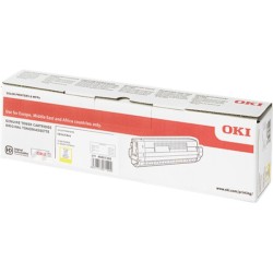 ORIGINAL OKI toner giallo 46861305 C834/C844 ~10000 Seiten