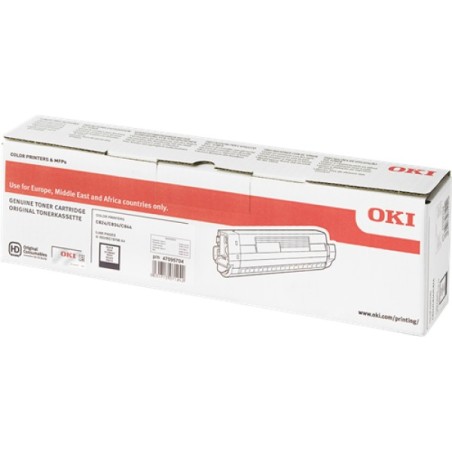 ORIGINAL OKI toner nero 47095704 C824/C834/C844 ~5000 Seiten