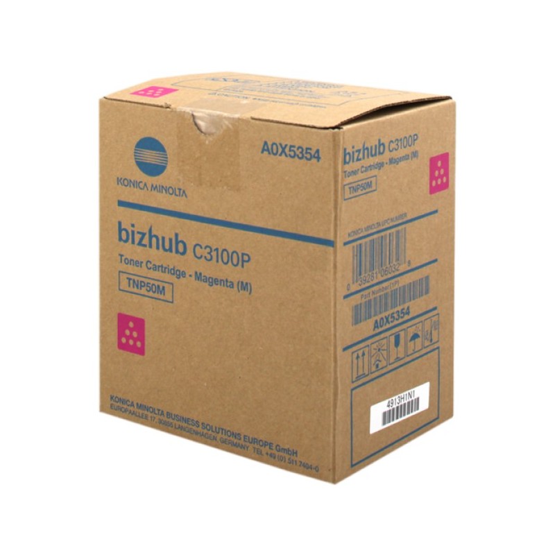 ORIGINAL Konica Minolta toner magenta A0X5354 TNP50M ~5000 Seiten