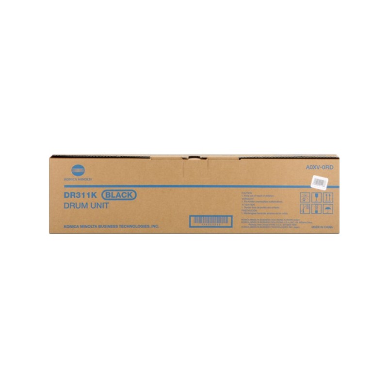 ORIGINAL Konica Minolta Tamburo nero A0XV0RD DR311K ~90000 Seiten tamburo