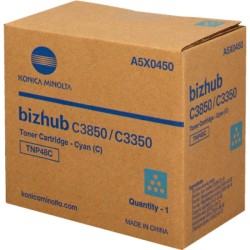 ORIGINAL Konica Minolta toner ciano A5X0450 TNP48 ~10000 Seiten
