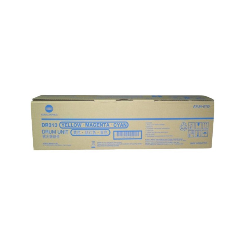 ORIGINAL Konica Minolta Tamburo differenti colori A7U40TD DR313 ~75000 Seiten