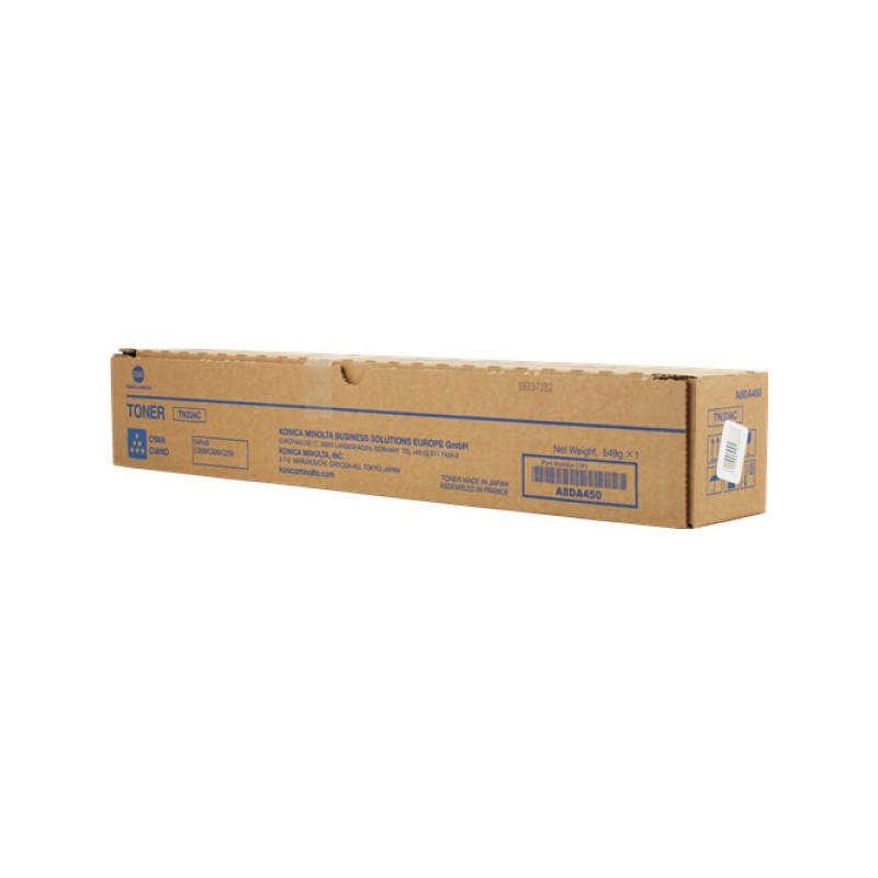 ORIGINAL Konica Minolta toner ciano A8DA450 TN324C ~26000 Seiten