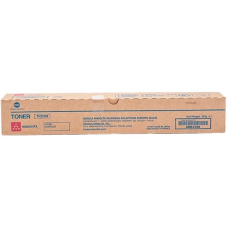 ORIGINAL Konica Minolta toner magenta A8K3350 TN-221M ~21000 Seiten